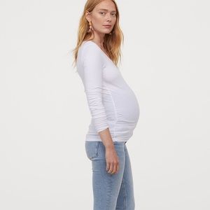 H&M |maternity| 2-Pack Long Sleeve Tees